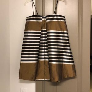 ASOS Trapeze dress olive green/black